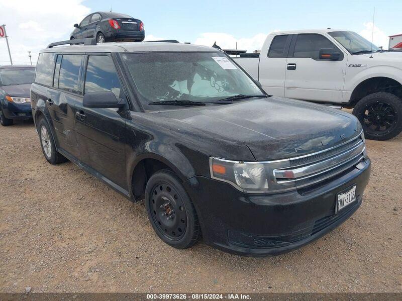 2014 FORD FLEX SE Black  Gasoline 2FMGK5B89EBD16698 photo #1