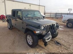 2023 JEEP GLADIATOR SPORT S 4X4 Gray  Gasoline 1C6HJTAG6PL529157 photo #2