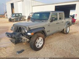 2023 JEEP GLADIATOR SPORT S 4X4 Gray  Gasoline 1C6HJTAG6PL529157 photo #3