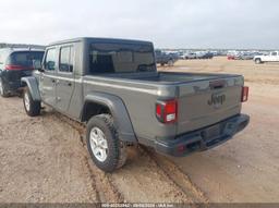 2023 JEEP GLADIATOR SPORT S 4X4 Gray  Gasoline 1C6HJTAG6PL529157 photo #4