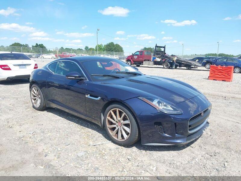 2017 JAGUAR F-TYPE PREMIUM Blue  Gasoline SAJWA6AT2H8K39907 photo #1