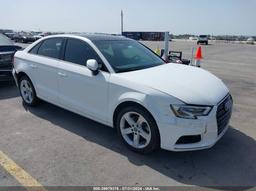 2017 AUDI A3 2.0T PREMIUM White  Gasoline WAUAUGFF8H1058874 photo #2