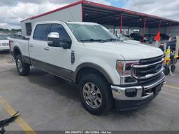 2021 FORD F-250 KING RANCH White  Diesel 1FT8W2BT4MED19494 photo #2