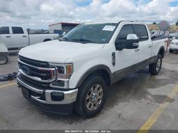 2021 FORD F-250 KING RANCH White  Diesel 1FT8W2BT4MED19494 photo #3