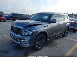 2017 INFINITI QX80 Gray  Gasoline JN8AZ2ND9H9830974 photo #3