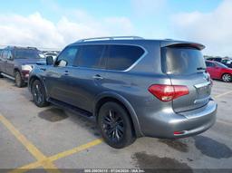 2017 INFINITI QX80 Gray  Gasoline JN8AZ2ND9H9830974 photo #4