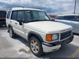 1999 LAND ROVER DISCOVERY SERIES II White  Gasoline SALTY1245XA216984 photo #2