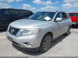 2016 NISSAN PATHFINDER PLATINUM/S/SL/SV Silver  Gasoline 5N1AR2MM6GC637420 photo #3