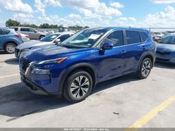 2023 NISSAN ROGUE SV FWD Blue  Gasoline JN8BT3BAXPW409495 photo #3