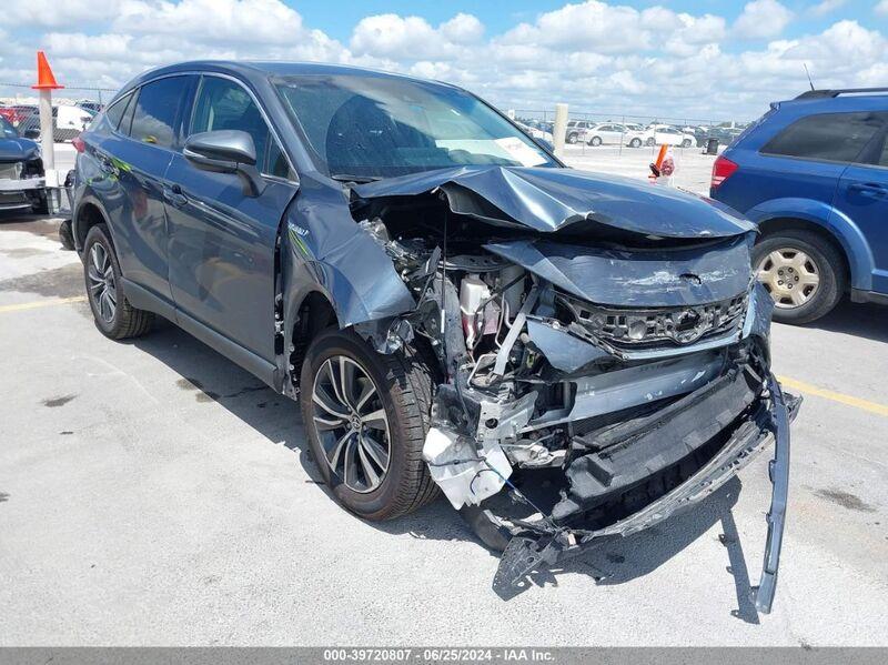 2021 TOYOTA VENZA LE Light Blue  Hybrid JTEAAAAH9MJ084407 photo #1