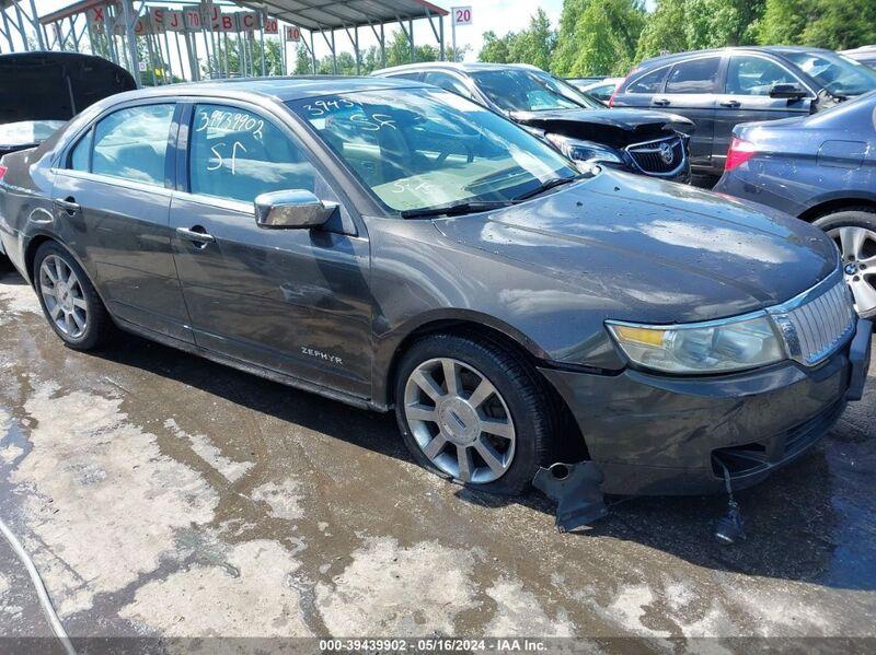 2006 LINCOLN ZEPHYR Gray  Gasoline 3LNHM26156R623976 photo #1