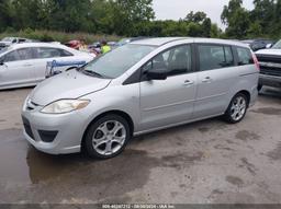 2009 MAZDA MAZDA5 SPORT Silver  Gasoline JM1CR293X90357579 photo #3