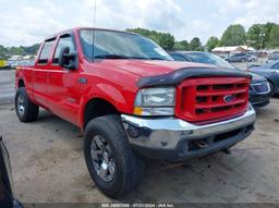 2003 FORD F-350 LARIAT/XL/XLT Red  Diesel 1FTSW31P43EC68741 photo #2