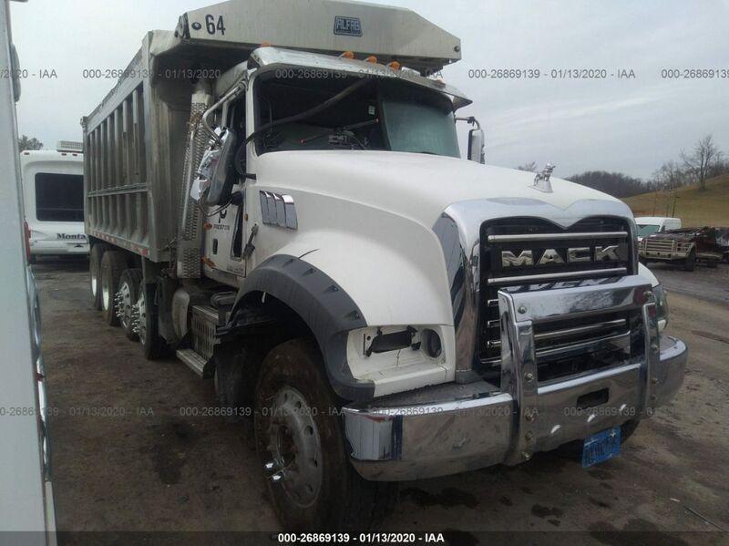 2015 MACK 700 GU700 White  Diesel 1M2AX07C1FM022571 photo #1