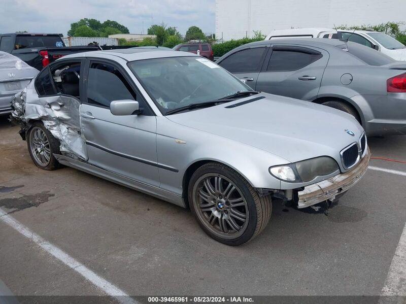 2003 BMW 325I Silver  Gasoline WBAEV33443KL83339 photo #1