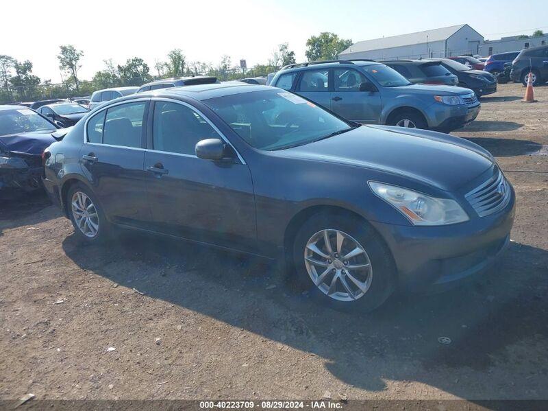 2008 INFINITI G35X Gray  Gasoline JNKBV61F08M265293 photo #1