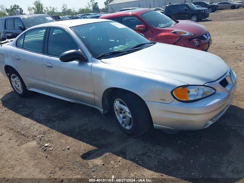 2005 PONTIAC GRAND AM SE Silver  Gasoline 1G2NE52E35M110459 photo #1