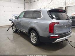 2020 KIA TELLURIDE LX Gray  Gasoline 5XYP2DHC4LG017140 photo #4