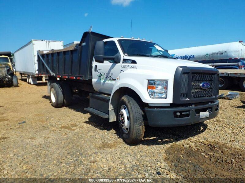 2019 FORD F-750 DIESEL White  Diesel 1FDNF7DX5KDF02319 photo #1