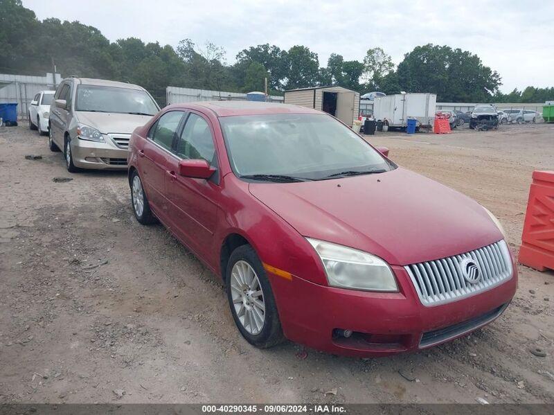 2009 MERCURY MILAN V6 PREMIER Red  Gasoline 3MEHM08139R603640 photo #1