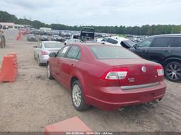 2009 MERCURY MILAN V6 PREMIER Red  Gasoline 3MEHM08139R603640 photo #4