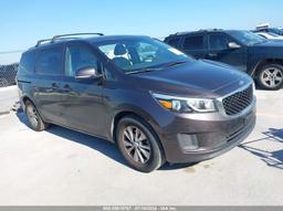 2017 KIA SEDONA LX Brown  Gasoline KNDMB5C19H6281284 photo #2