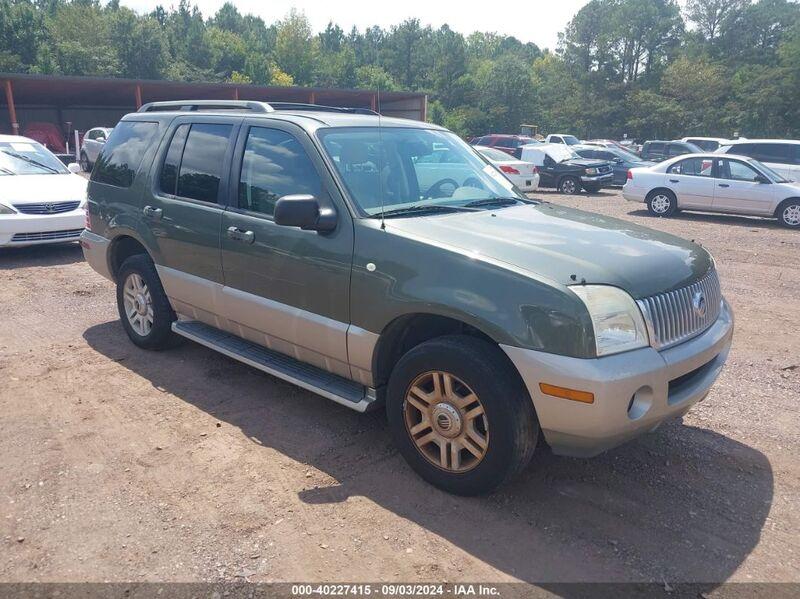 2003 MERCURY MOUNTAINEER Green  Flexible Fuel 4M2ZU66K33ZJ10185 photo #1