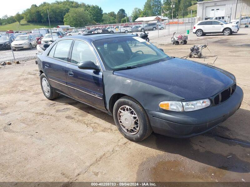 2001 BUICK CENTURY CUSTOM Blue  Gasoline 2G4WS52J411102393 photo #1