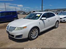 2012 LINCOLN MKS White  Gasoline 1LNHL9DR7CG803774 photo #3