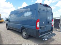 2022 RAM PROMASTER 3500 CARGO VAN HIGH ROOF 159 WB EXT Gray  Flexible Fuel 3C6MRVJG1NE112229 photo #4