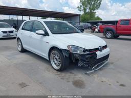 2017 VOLKSWAGEN GOLF GTI AUTOBAHN 4-DOOR/S 4-DOOR/SE 4-DOOR/SPORT 4-DOOR White  Gasoline 3VW4T7AU6HM019130 photo #2