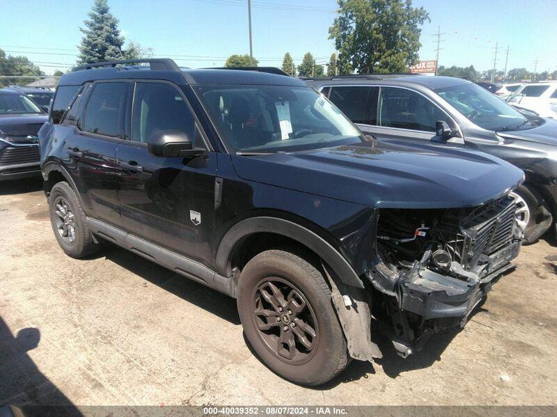 2022 FORD BRONCO SPORT BIG BEND Black  Gasoline 3FMCR9B66NRD24923 photo #1