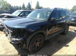 2022 FORD BRONCO SPORT BIG BEND Black  Gasoline 3FMCR9B66NRD24923 photo #3