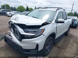 2022 HONDA RIDGELINE RTL-E White  Gasoline 5FPYK3F72NB003243 photo #3