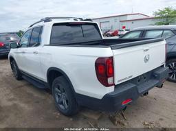 2022 HONDA RIDGELINE RTL-E White  Gasoline 5FPYK3F72NB003243 photo #4