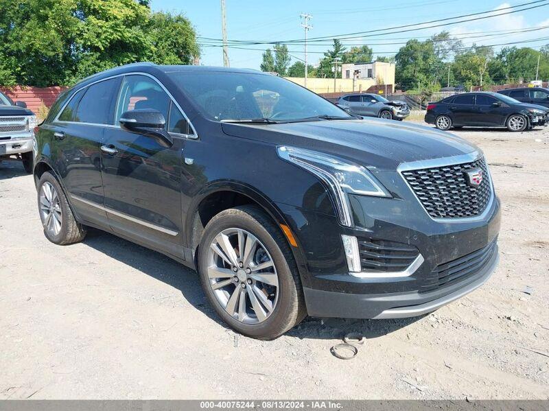 2024 CADILLAC XT5 AWD PREMIUM LUXURY Black  Gasoline 1GYKNDRS8RZ703967 photo #1