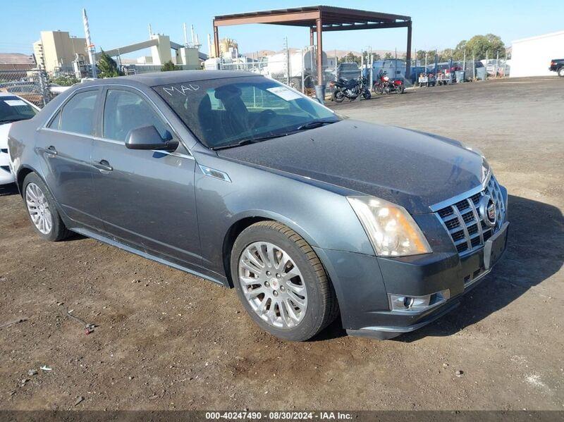 2013 CADILLAC CTS PREMIUM Gray  Gasoline 1G6DP5E31D0119116 photo #1