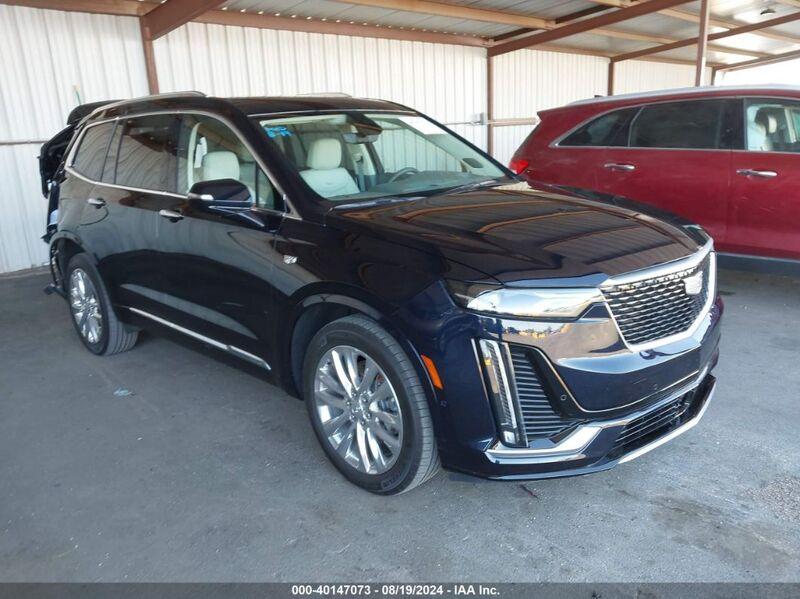 2021 CADILLAC XT6 AWD PREMIUM LUXURY Blue  Gasoline 1GYKPDRSXMZ172760 photo #1