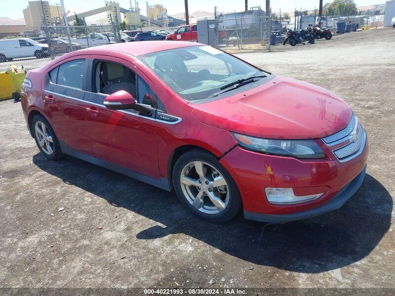 2013 CHEVROLET VOLT Red  Hybrid 1G1RD6E47DU146428 photo #1