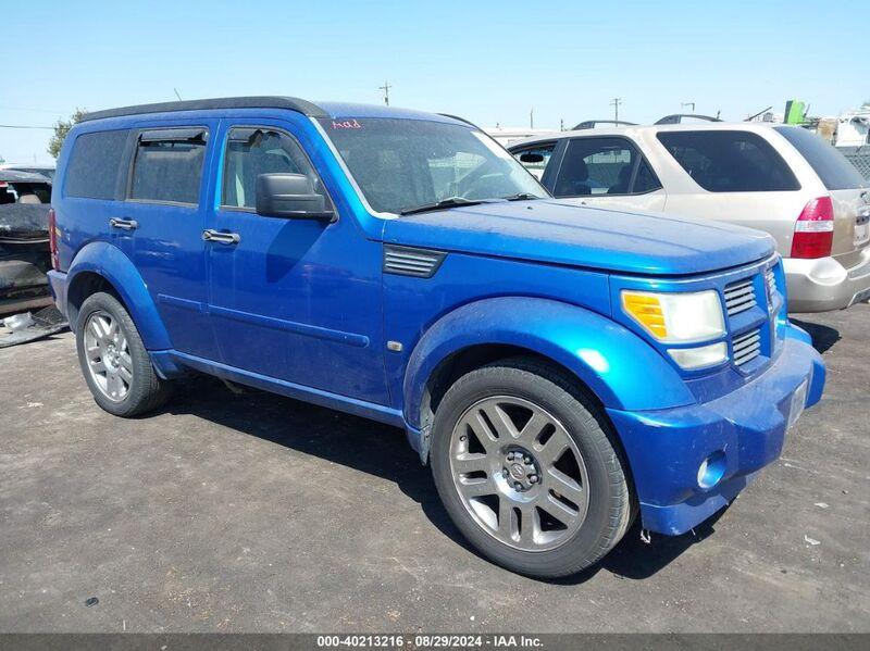 2007 DODGE NITRO SLT/RT Blue  Gasoline 1D8GT58607W610677 photo #1