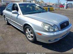 2005 HYUNDAI SONATA GL V6 Silver  Gasoline KMHWF25H85A204495 photo #2