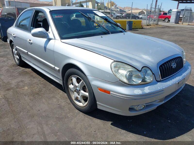 2005 HYUNDAI SONATA GL V6 Silver  Gasoline KMHWF25H85A204495 photo #1