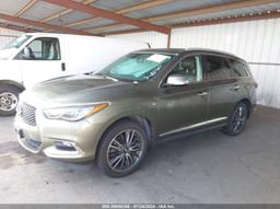 2017 INFINITI QX60 Green  Gasoline 5N1DL0MN1HC541384 photo #3