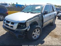 2004 ISUZU ASCENDER S Silver  Gasoline 4NUDS13S742100741 photo #3