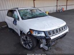 2018 JEEP COMPASS LIMITED FWD White  Gasoline 3C4NJCCB2JT407033 photo #2