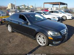 2013 MERCEDES-BENZ C 250 LUXURY/SPORT Black  Gasoline WDDGF4HBXDA764681 photo #2