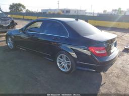 2013 MERCEDES-BENZ C 250 LUXURY/SPORT Black  Gasoline WDDGF4HBXDA764681 photo #4