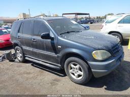 1999 MERCEDES-BENZ ML 320 Blue  Gasoline 4JGAB54E3XA124247 photo #2