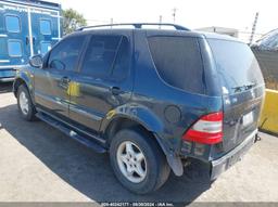 1999 MERCEDES-BENZ ML 320 Blue  Gasoline 4JGAB54E3XA124247 photo #4