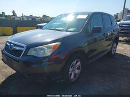 2014 SUBARU FORESTER 2.5I Gray  Gasoline JF2SJAAC4EH465007 photo #3